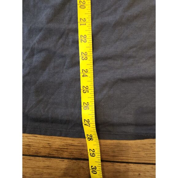 Eileen Fisher Charcoal Gray Sleeveless Tank Dress | Size L - Picture 5 of 8